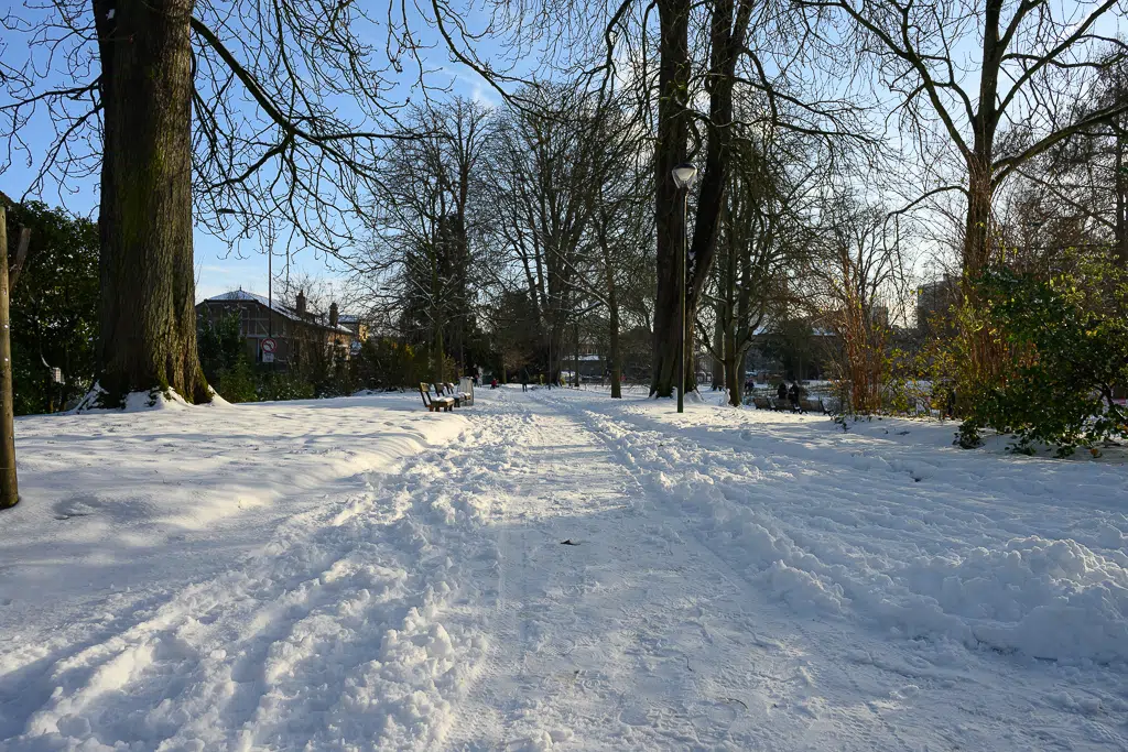 Il neige à Vitry-sur-Seine - photo (C) JC Dichant
