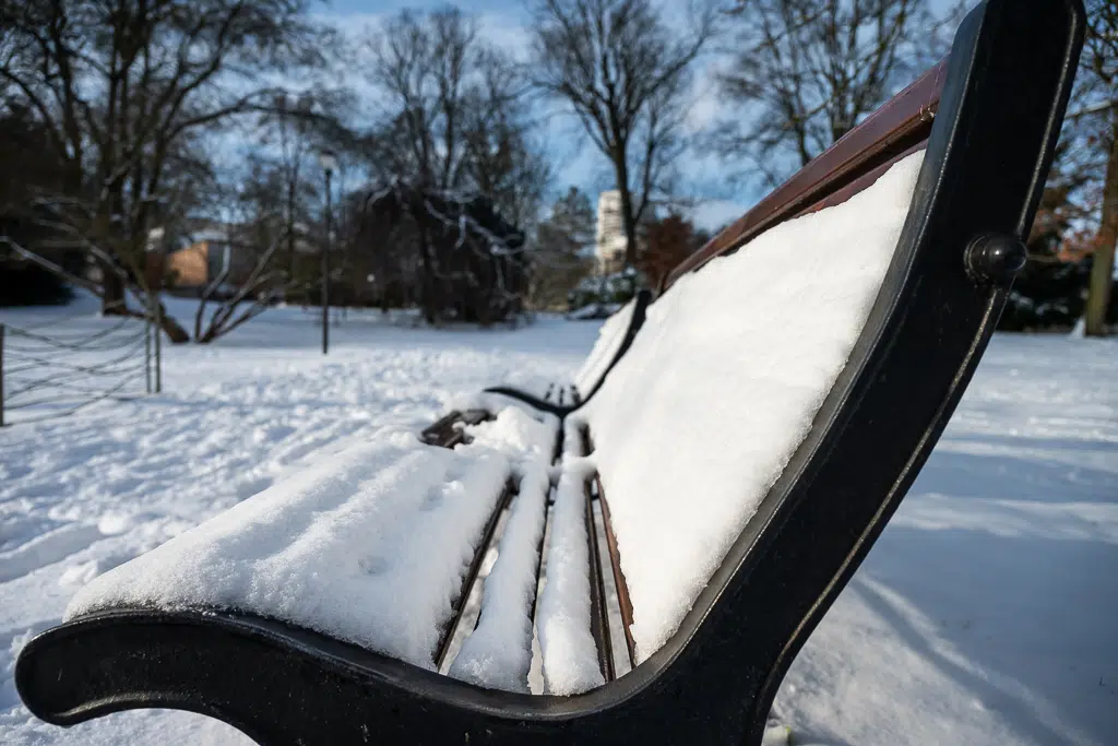 La neige tombe sur Vitry-sur-Seine - janvier 2026
