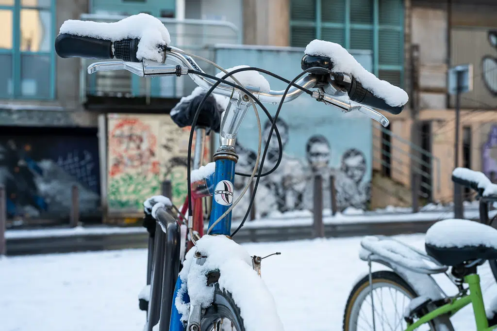 La neige tombe sur Vitry-sur-Seine - janvier 2026
