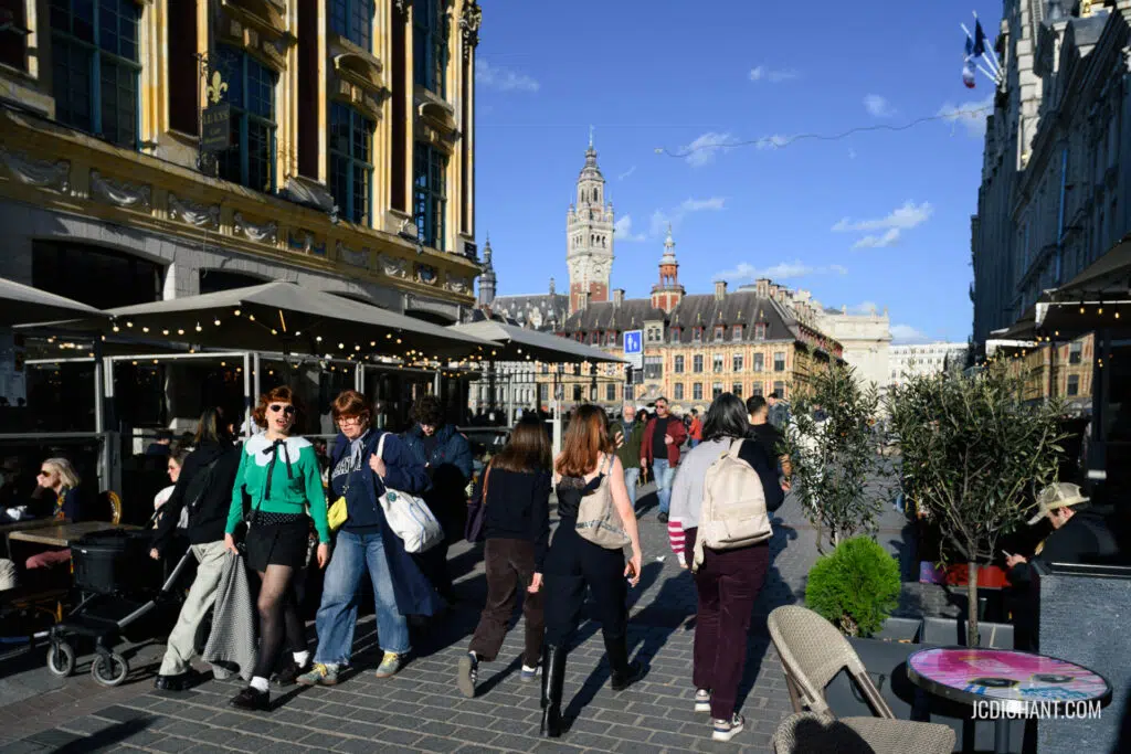 Lille sous le soleil de février
