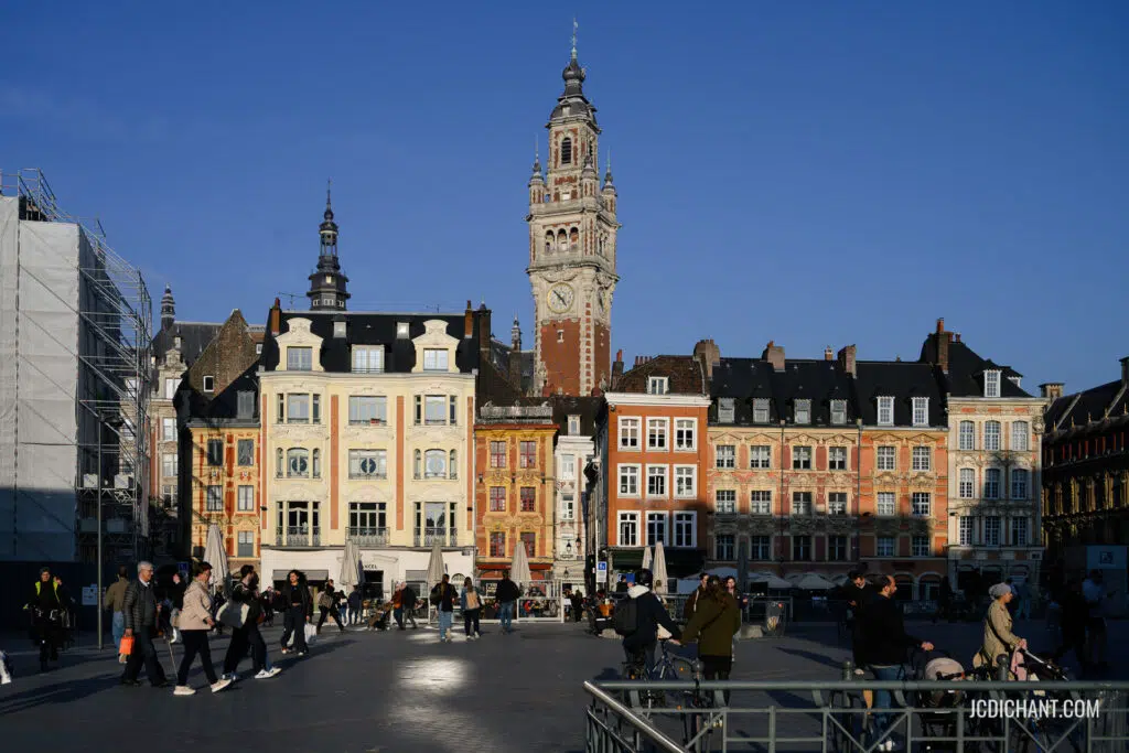 Lille sous le soleil de février