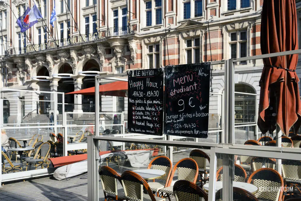 Lille sous le soleil de février