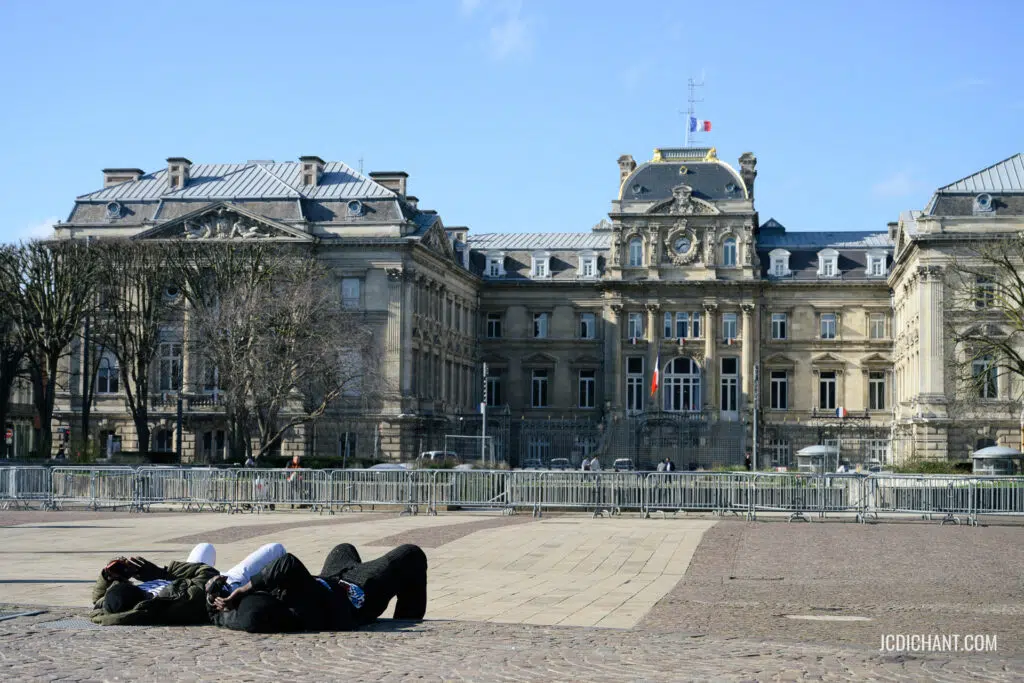 Lille sous le soleil de février
