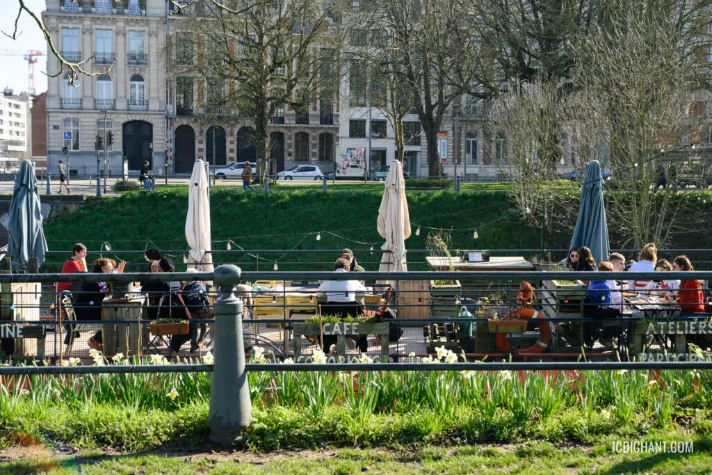 Lille sous le soleil de février